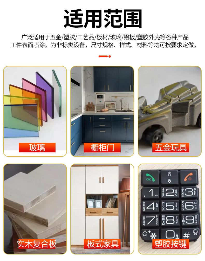 櫥櫃門噴漆機